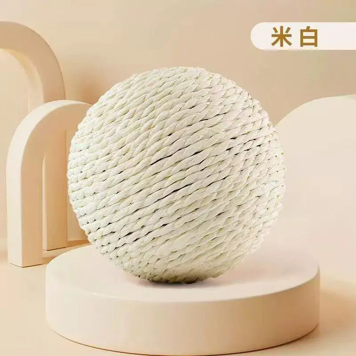 Sisal Cat Scratching Ball with Bell
