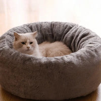 Cozy Donut Dog & Cat Bed