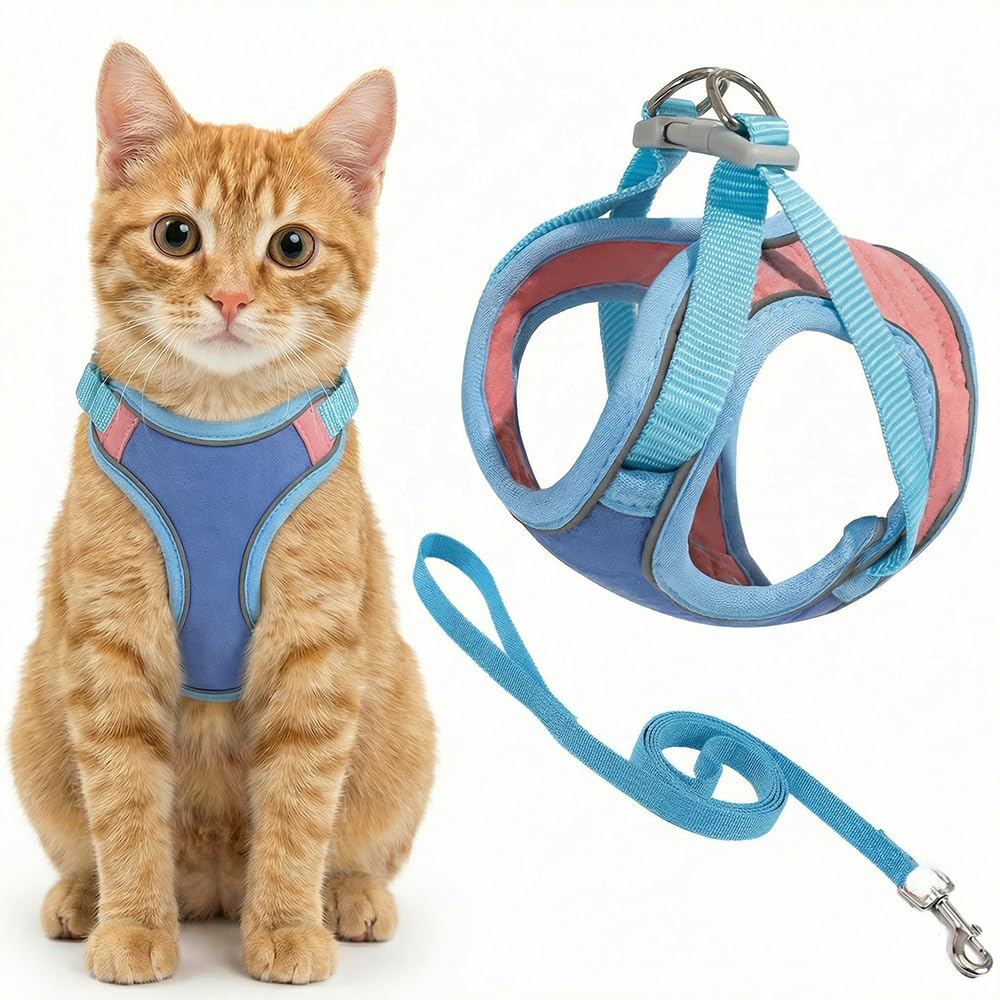 Escape-Proof Cat Harness & Leash
