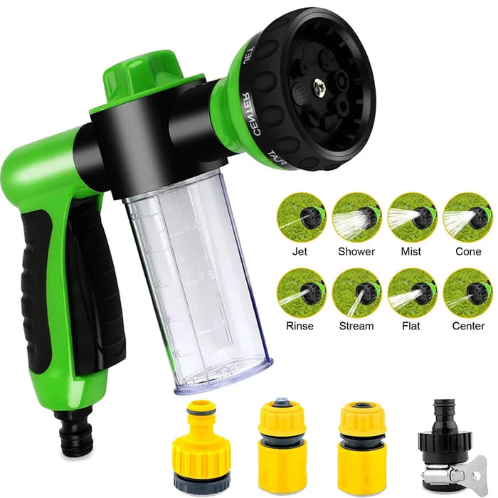 8-in-1 Dog Shower Sprayer & Hose Nozzle
