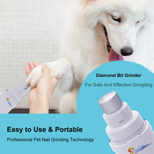 Quiet Rechargeable Dog Nail Grinder - image 3