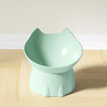 Tilted Elevated Cat Food Bowl, Anti-Vomit 15° - image 6