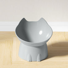 Tilted Elevated Cat Food Bowl, Anti-Vomit 15° - image 7