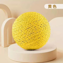 Sisal Cat Scratching Ball with Bell - image 4