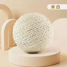 Sisal Cat Scratching Ball with Bell - image 1